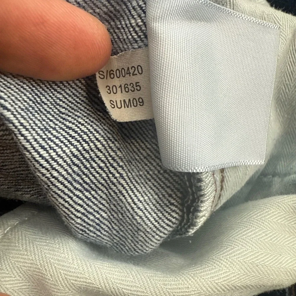 Banana Republic Jeans Mens 34x30 Straight Fit Selvedge Denim 100% Cotton Blue